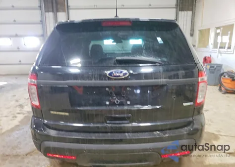 2014 Ford Explorer Police Interceptor z USA, uszkodzony, nr VIN 1FM5K8AR6EGC08387